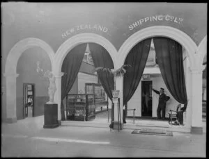 New Zealand Shipping Co Ltd, exhibit, New Zealand International Exhibition of 1906-1907, Christchurch