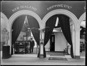 New Zealand Shipping Co Ltd, exhibit, New Zealand International Exhibition of 1906-1907, Christchurch