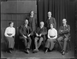 Staff of the [Christchurch] Public Library
