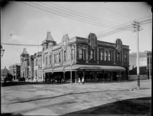 Buildings, including business premises of Briscoe & Company Ltd, Christchurch