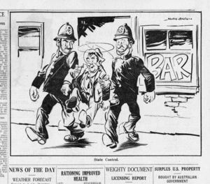 Colvin, Neville Maurice, 1918-1991 :State control. Evening Post, 4 September 1946.