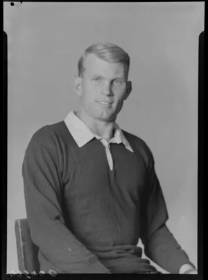 Mr H D H Barton, New Zealand All Black rugby union trials