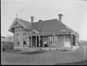 Bay Villa style house, Christchurch