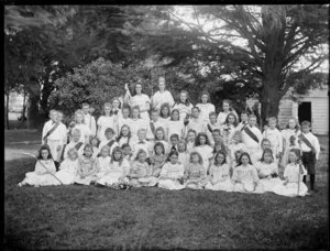 A play group from a school in Sydenham, Christchurch