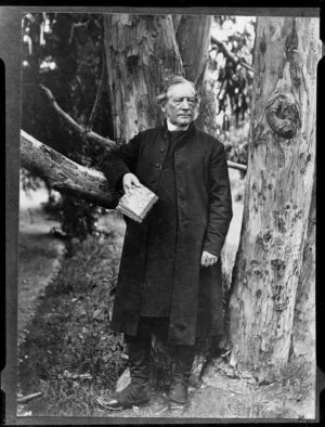 Bishop Henry John Chitty Harper, Warden of Christ's College, Christchurch - Photograph taken by Dr Alfred Charles Barker