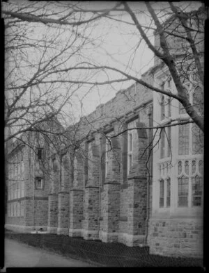 Exterior of Christ's College Memorial Hall, Christchurch