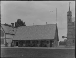 Exterior of School House, Christ's College, Christchurch