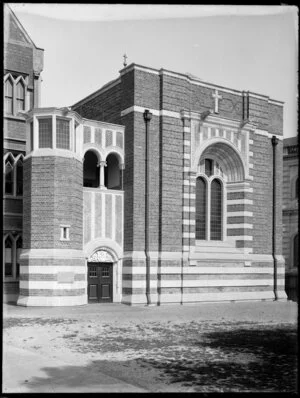 Exterior of Convent Chapel, Roman Catholic Cathedral of the Blessed Sacrament, Christchurch