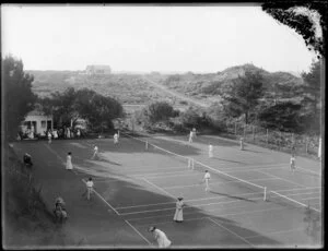 Tennis courts, Christchurch