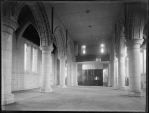 View of the nave of Christchurch Cathedral, Nelson, New Zealand