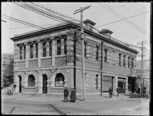 Exterior of West End Chambers, Hereford Street, Christchurch