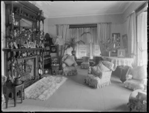 Sitting room of Meadowbank house, Christchurch