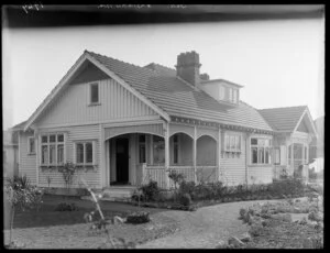 Bell's house, designed by the England Bros, Christchurch