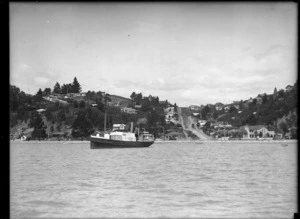Nelson Harbour area with coastal steamer