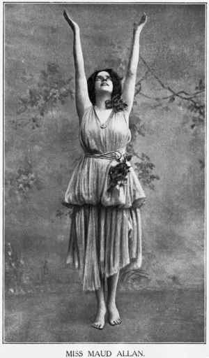 Photographer unknown :Miss Maud Allan. [1914]
