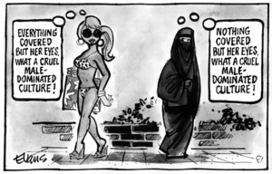 [Burkas and bikinis] 6 January 2011