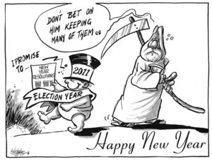 Happy New Year, 2011 elections. 31 December 2010