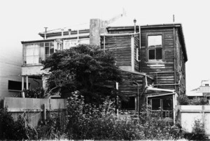 Back view of 11 and 13 Pirie Street, Wellington