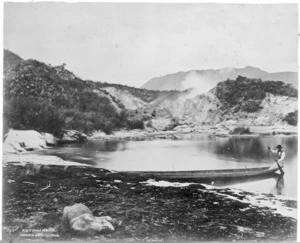Burton Brothers, 1868-1898 (Firm, Dunedin) :Photograph of Lake Rotomahana
