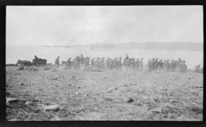 British WWI troops at Suvla Bay, Gallipoli, Turkey