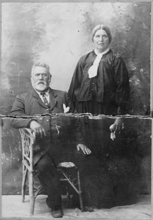 Ngapera Wynyard and her husband Rua Bishop