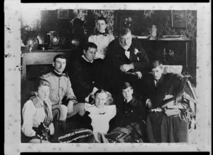 Premier Richard Seddon and his family