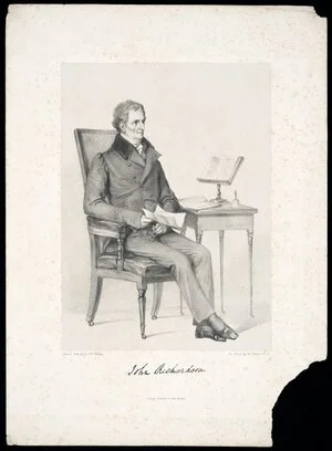 Phillips, Henry Wyndham, 1820-1868 :John Richardson. Drawn from life by H W Phillips; on stone by R J Lane, A.R.A. J Graf, Printer to the Queen [ca 1838-1841]