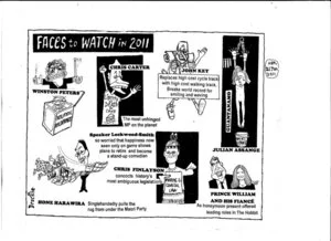 Faces to Watch in 2011. 21 January 2011