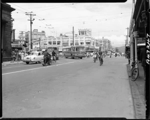 Intersection of Colombo and High Streets, Christchurch - Photograph taken by T Ransfield