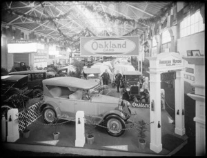 Oakland cars, Olympia Motor Show, Wellington