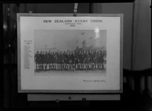 New Zealand Rugby Union representative team on the 1907 Australian tour, photographed by Appleby, Sydney