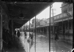 Flooding, Market Street North, Blenheim