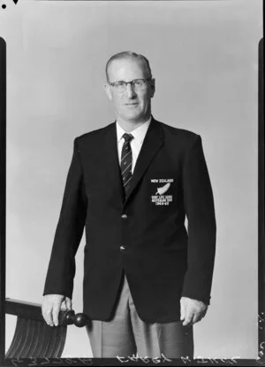 Mr H J K Farey, New Zealand representative, Surf Life Saving Australian Tour, 1964-1965