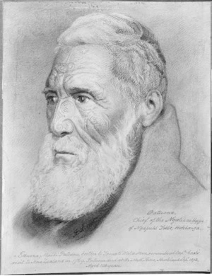 Laishley, Richard, 1815-1897 :Patuone, Chief of the Ngatikao Hapu of Ngapuhi Tribe, Hokianga. 1886