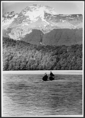 Crossing the Dart River, Otago