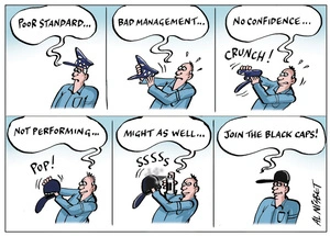 "Poor standard... Bad management... No confidence..." [Report on NZ Police] 22 January 2011
