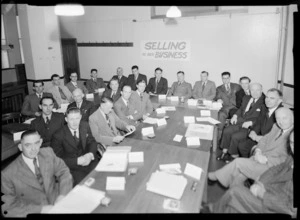 Board room, Philips Managers Conference, 1952