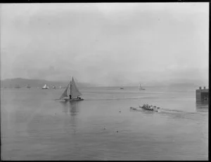 Sailing and rowing, Wellington Harbour