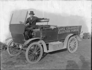 Lake Coleridge Electric Power truck