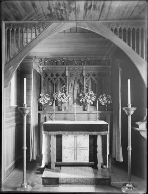Chapel altar, Christ's College, Christchurch