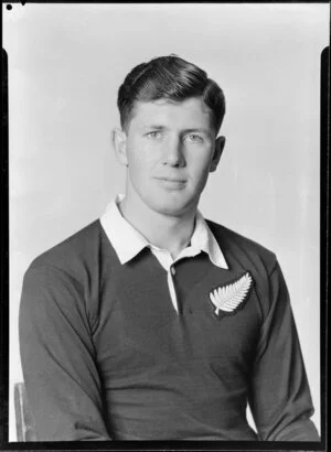 Brian Fitzpatrick, member of 1953-1954 All Black touring team