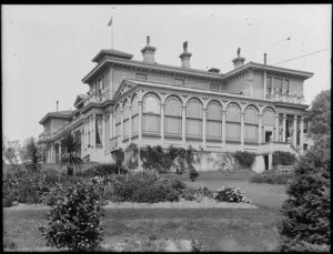 Government House, Wellington, when situated in Bowen Street