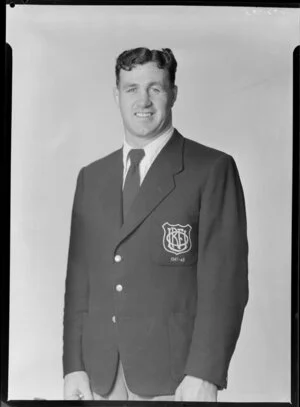 Kevin Skinner, member of 1953-1954 All Black touring team