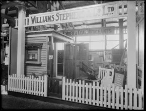 Display of carpenter's wares by William Stephens & Company Limited