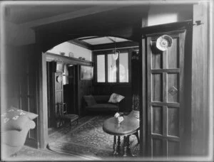 Interior of unidentified Christchurch house