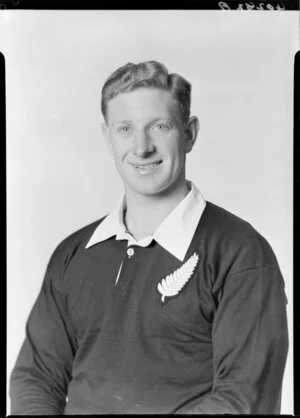 Jim Fitzgerald, member of 1953-1954 All Black touring team