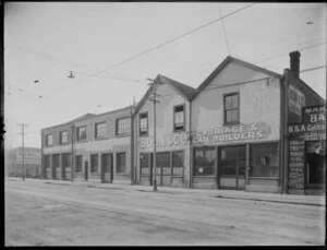 Business premises of Boon & Company Ltd carriage and car builders, Christchurch