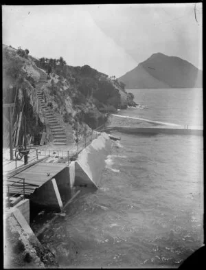 Intake at the Lake Coleridge hydroelectric works