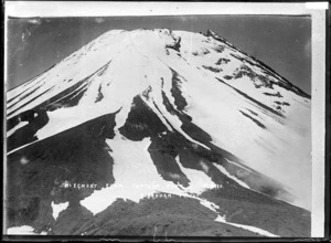 Mt Egmont from Fanthams Peak - Photograph taken by Harry Graham