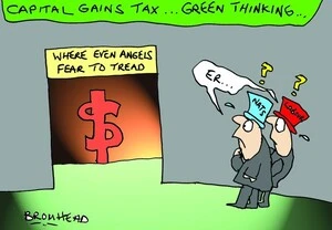 Capital gains tax ... Green thinking. 1 February 2011